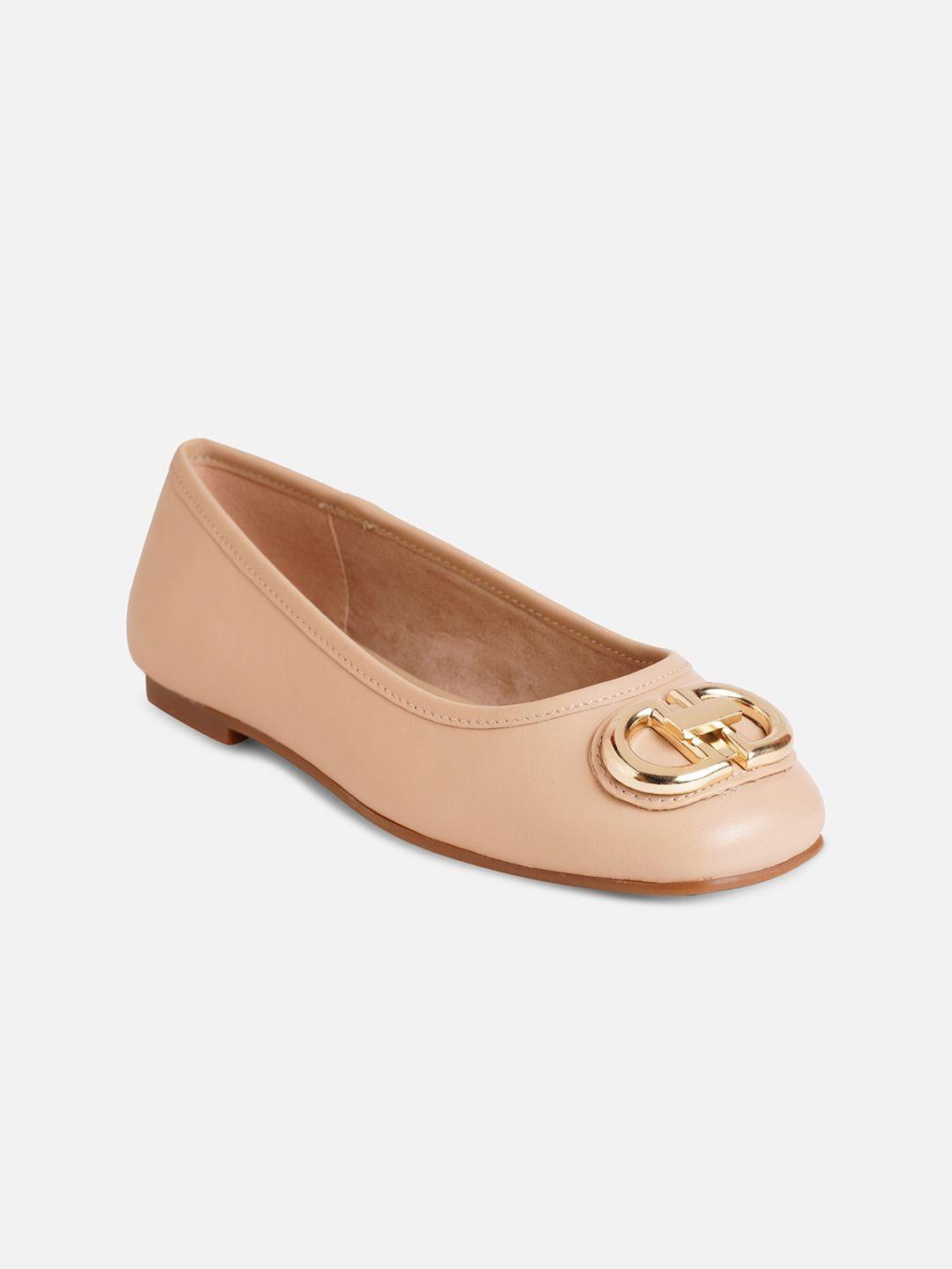 aldo square toe embellished leather work ballerinas