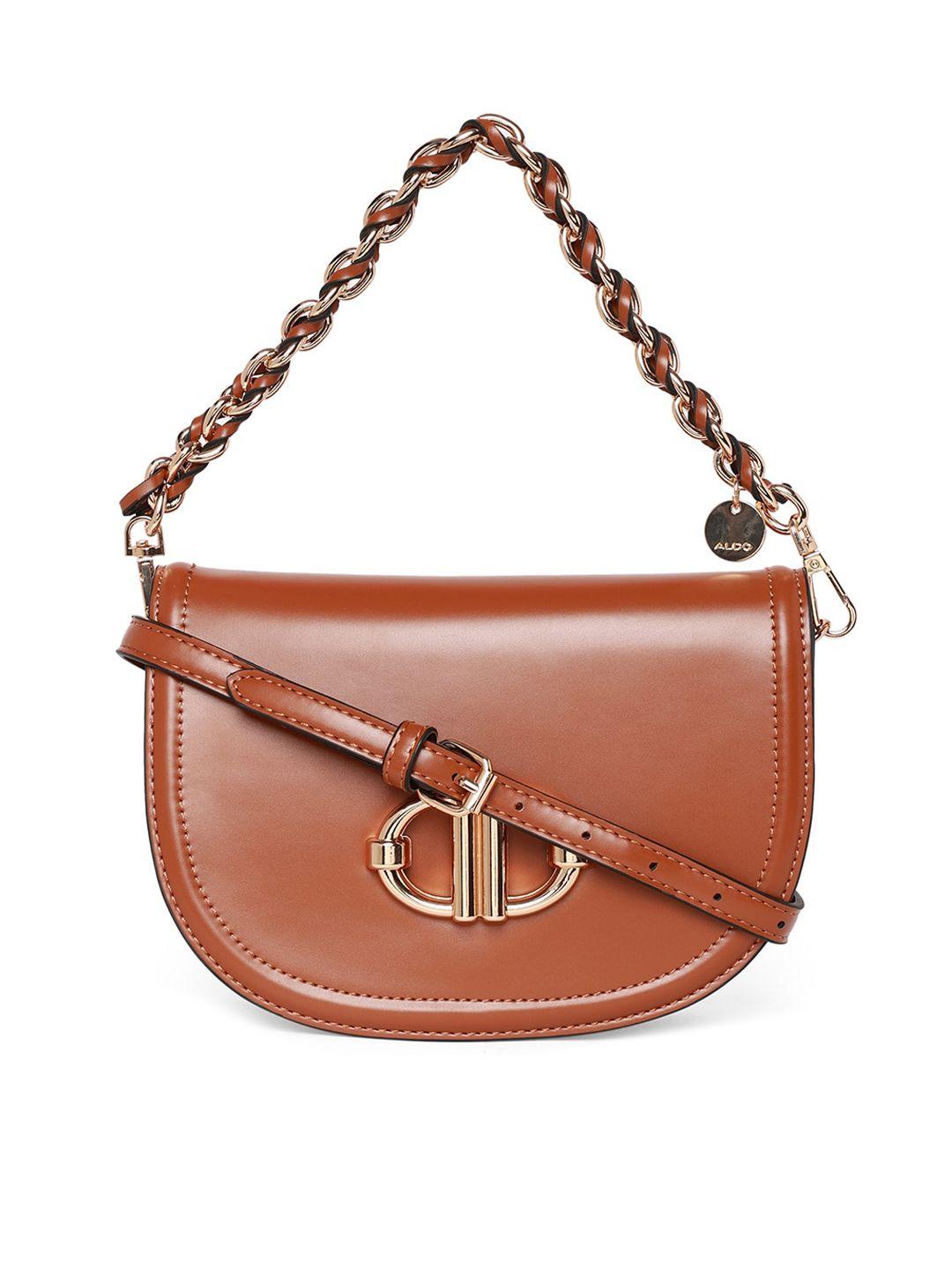 aldo structured sling bag