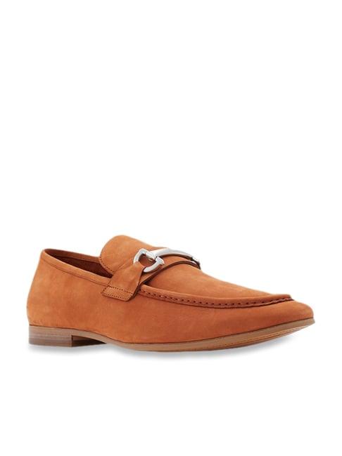 aldo tan formal loafers