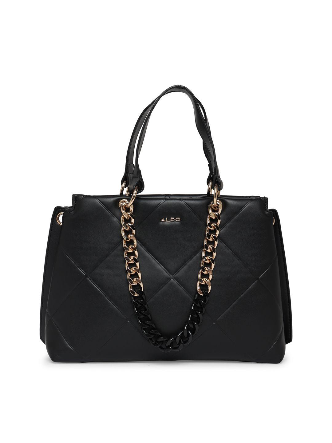 aldo textured structured handheld bag