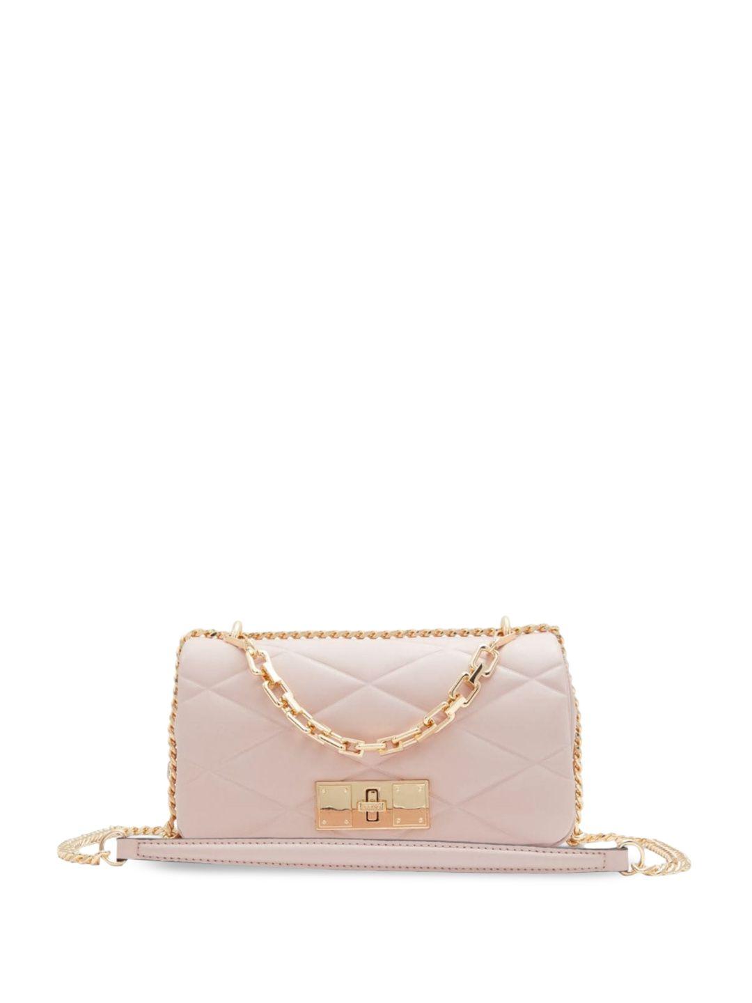 aldo textured structured sling bag