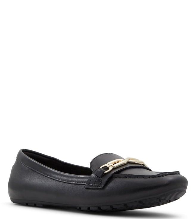 aldo women's bagdish black loafers