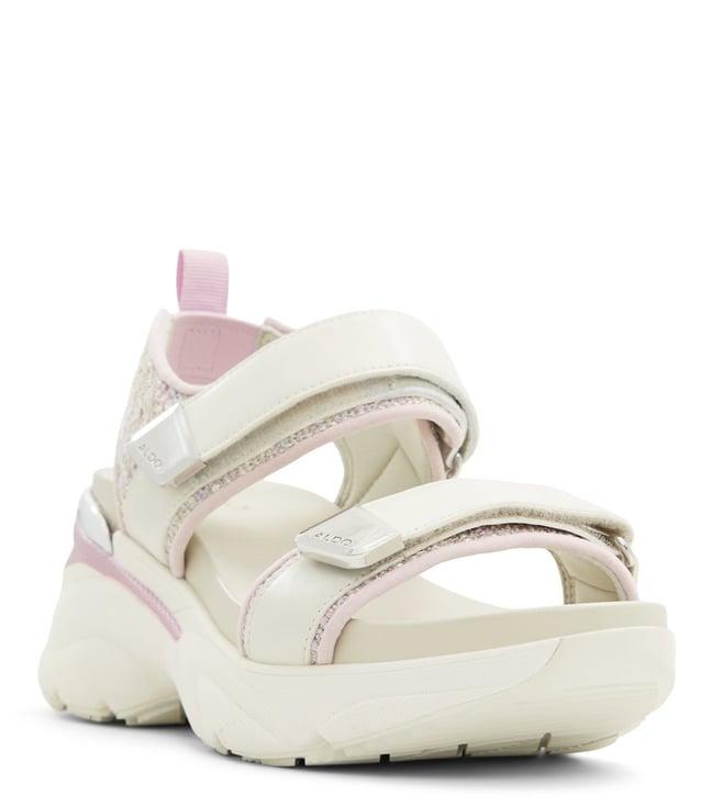 aldo women's colbie purple floater sandals