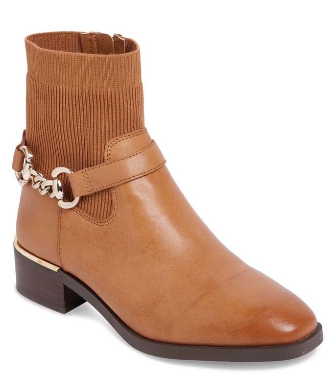 aldo women's franina210 medium brown booties