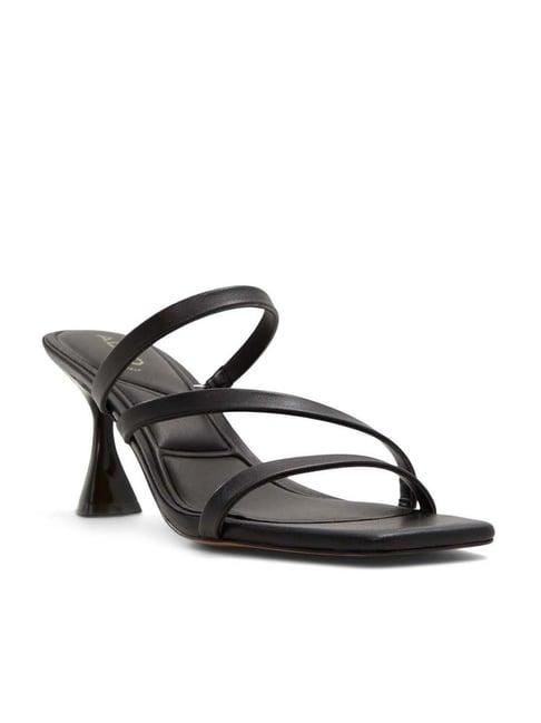 aldo women's jewella black casual sandals