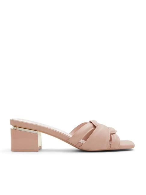 aldo women's najla pink casual sandals