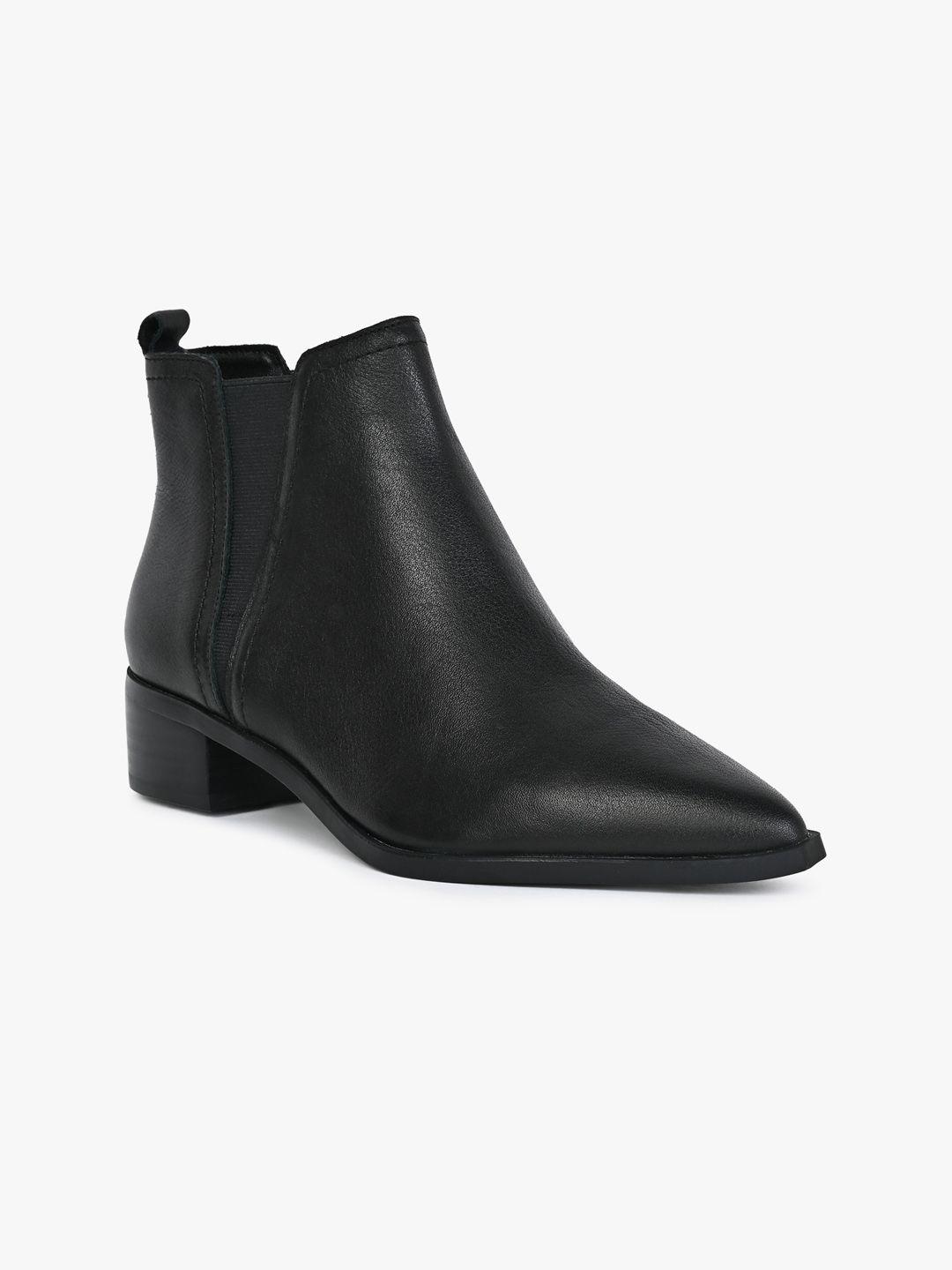 aldo women mid-top leather chelsea boots