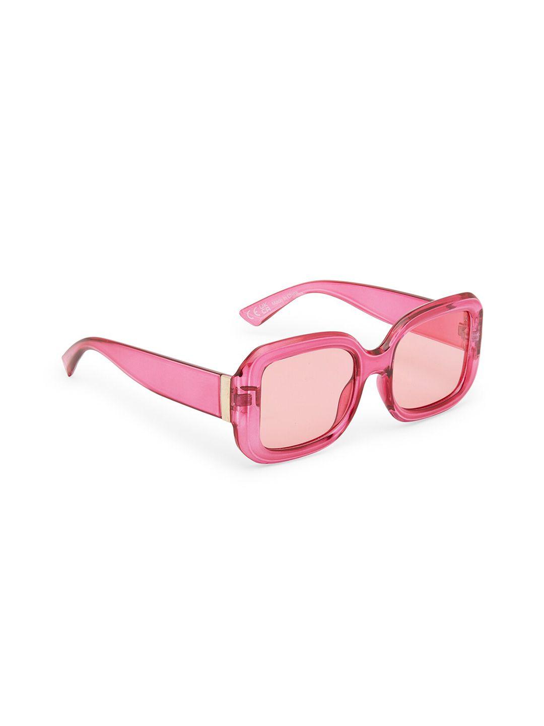 aldo women rectangle sunglasses with regular lens 747544366147
