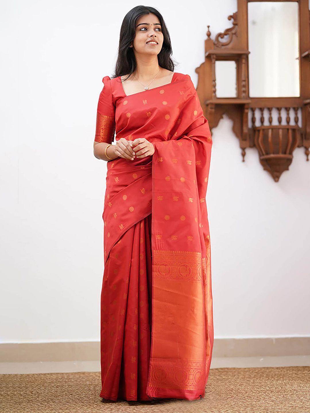 aldwych woven design ethnic motifs zari banarasi saree