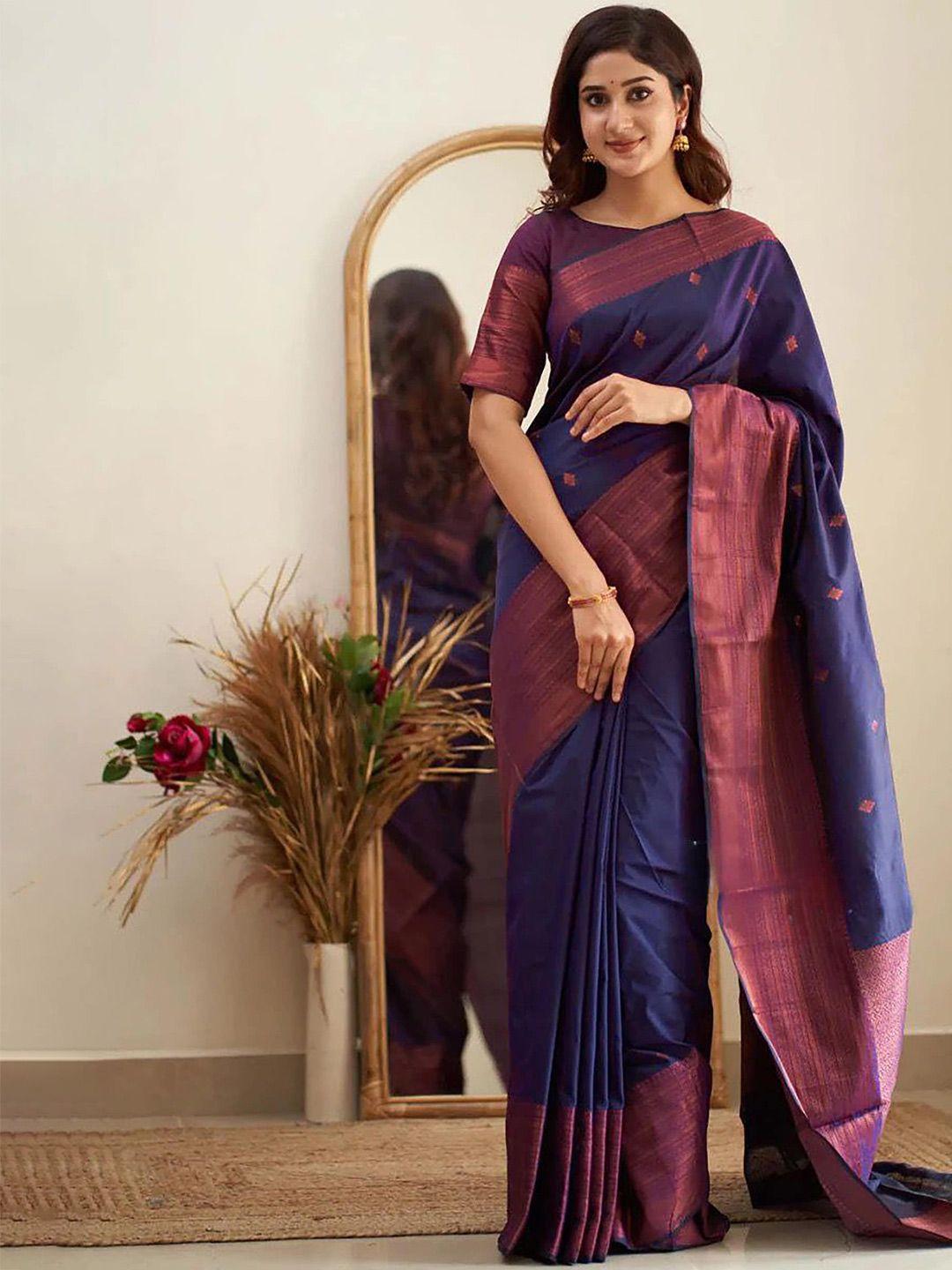 aldwych woven design ethnic motifs zari designer banarasi saree