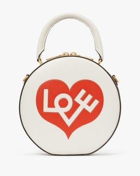 alexander girard x kate spade new york heart embossed crossbody bag