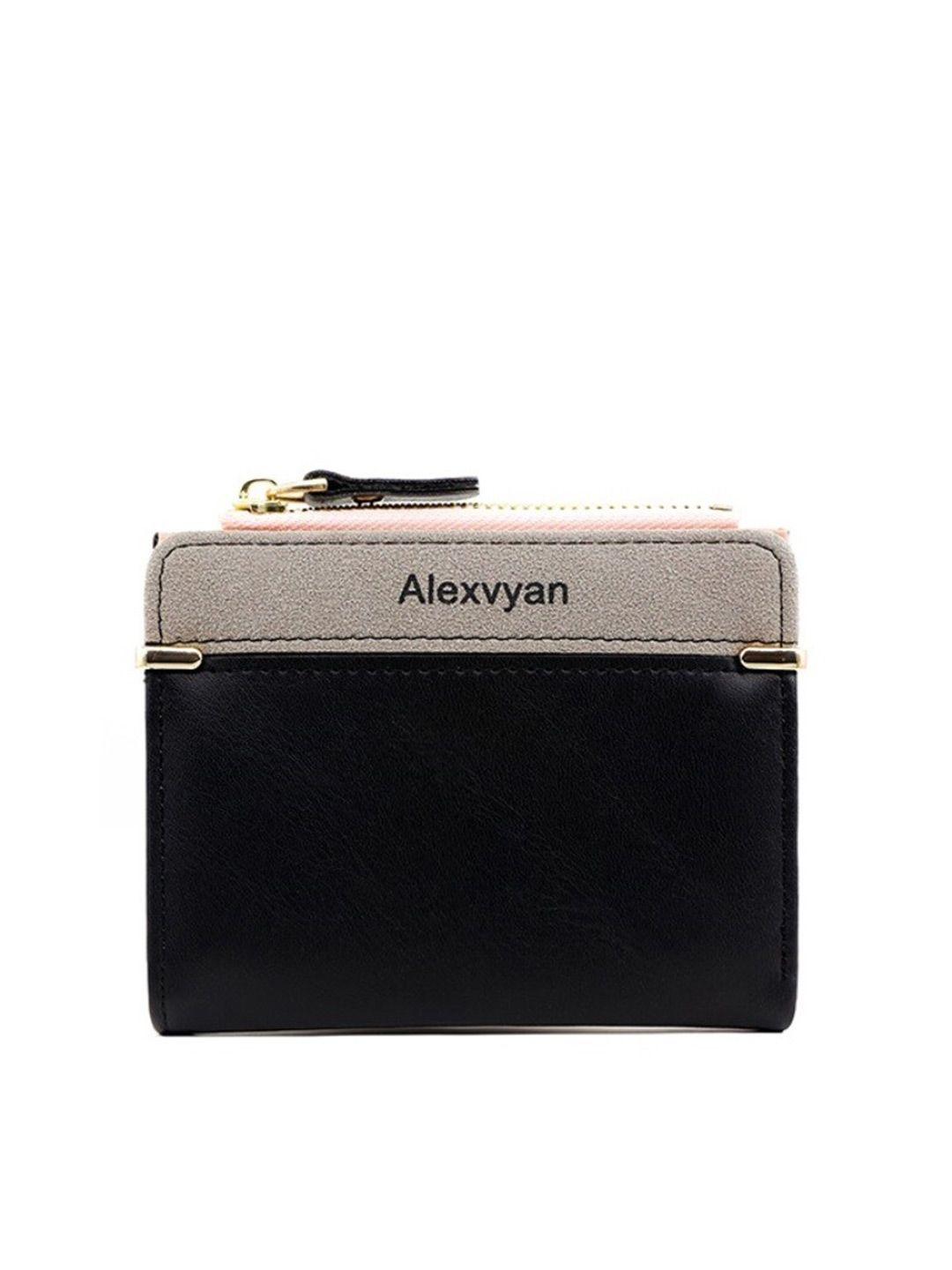 alexvyan women two fold wallet