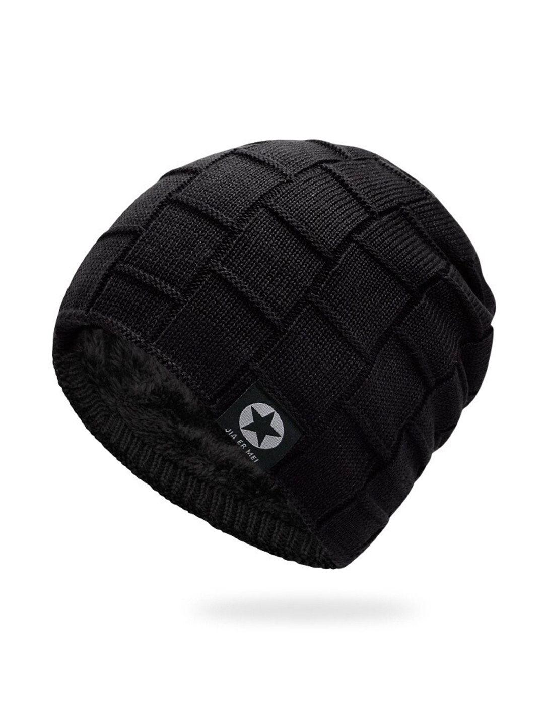 alexvyan men black beanie