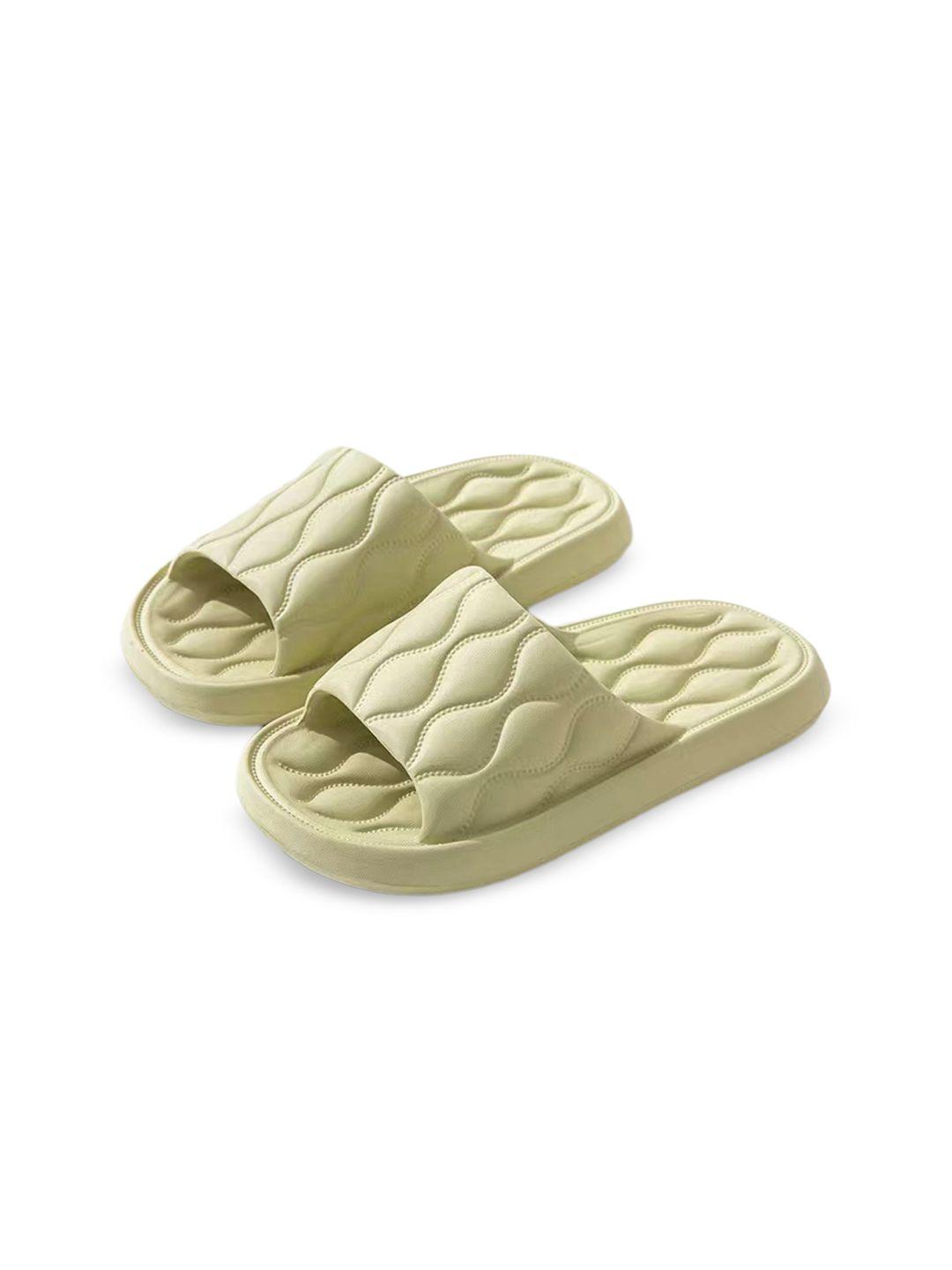 alexvyan women textured slip-on flip-flops