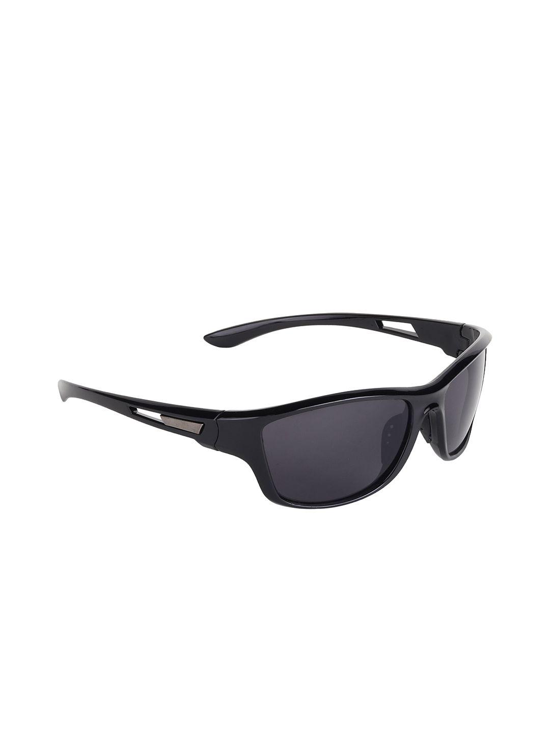 aligatorr unisex sports sunglasses with uv protected lens agr_new sprts_blk