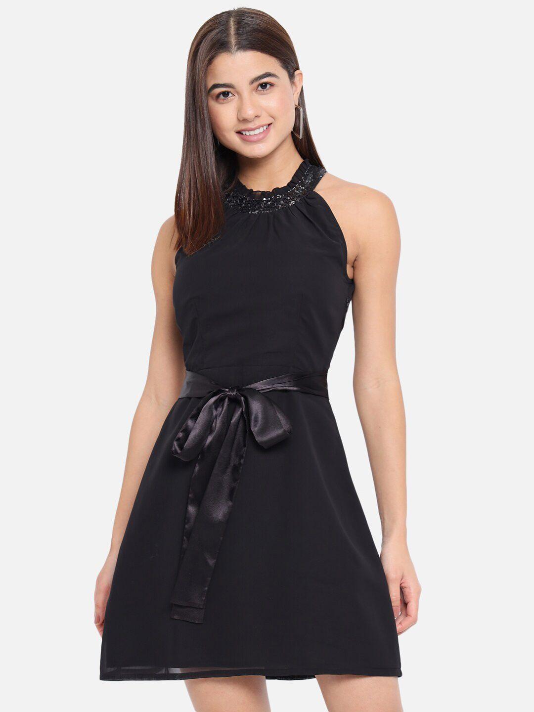 all-ways-you-crepe-fit-&-flare-mini-dress