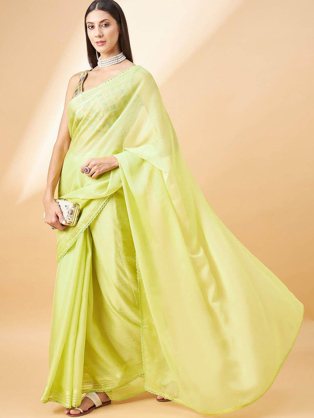 all about you embellished border saree