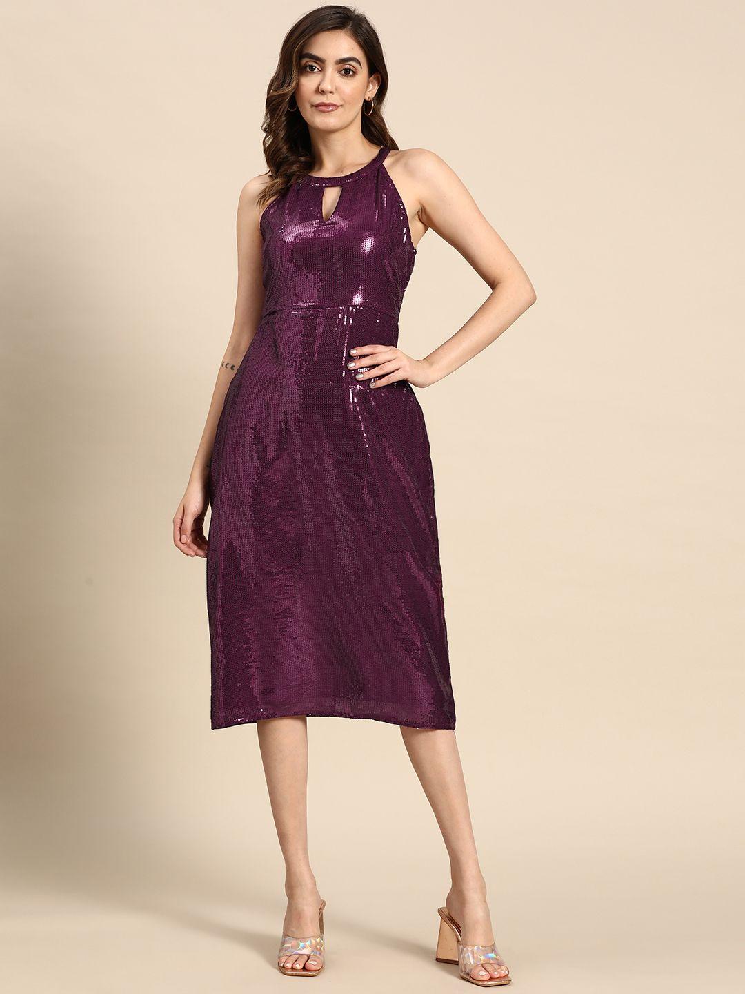 all about you sequined sheath dress