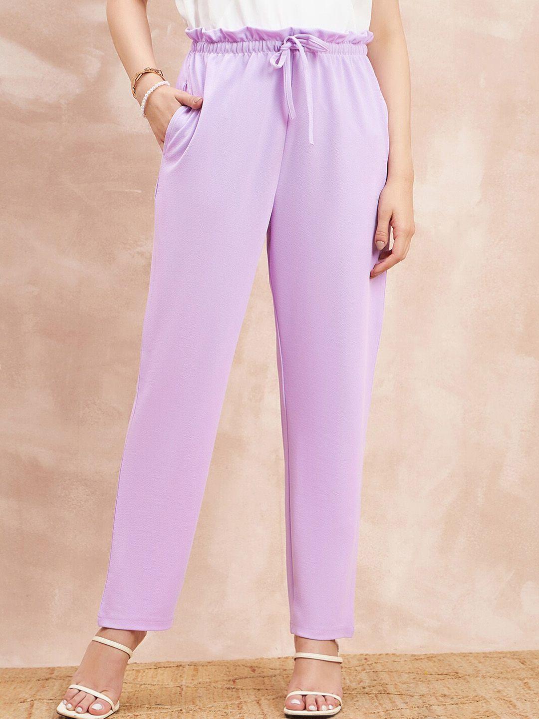 all about you women comfort high-rise trousers