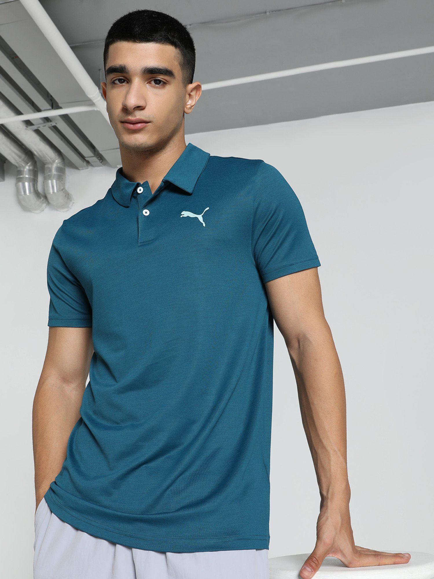 all in polo men blue t-shirt