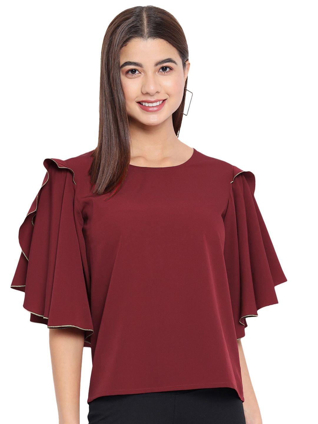 all ways you flutter sleeves regular top