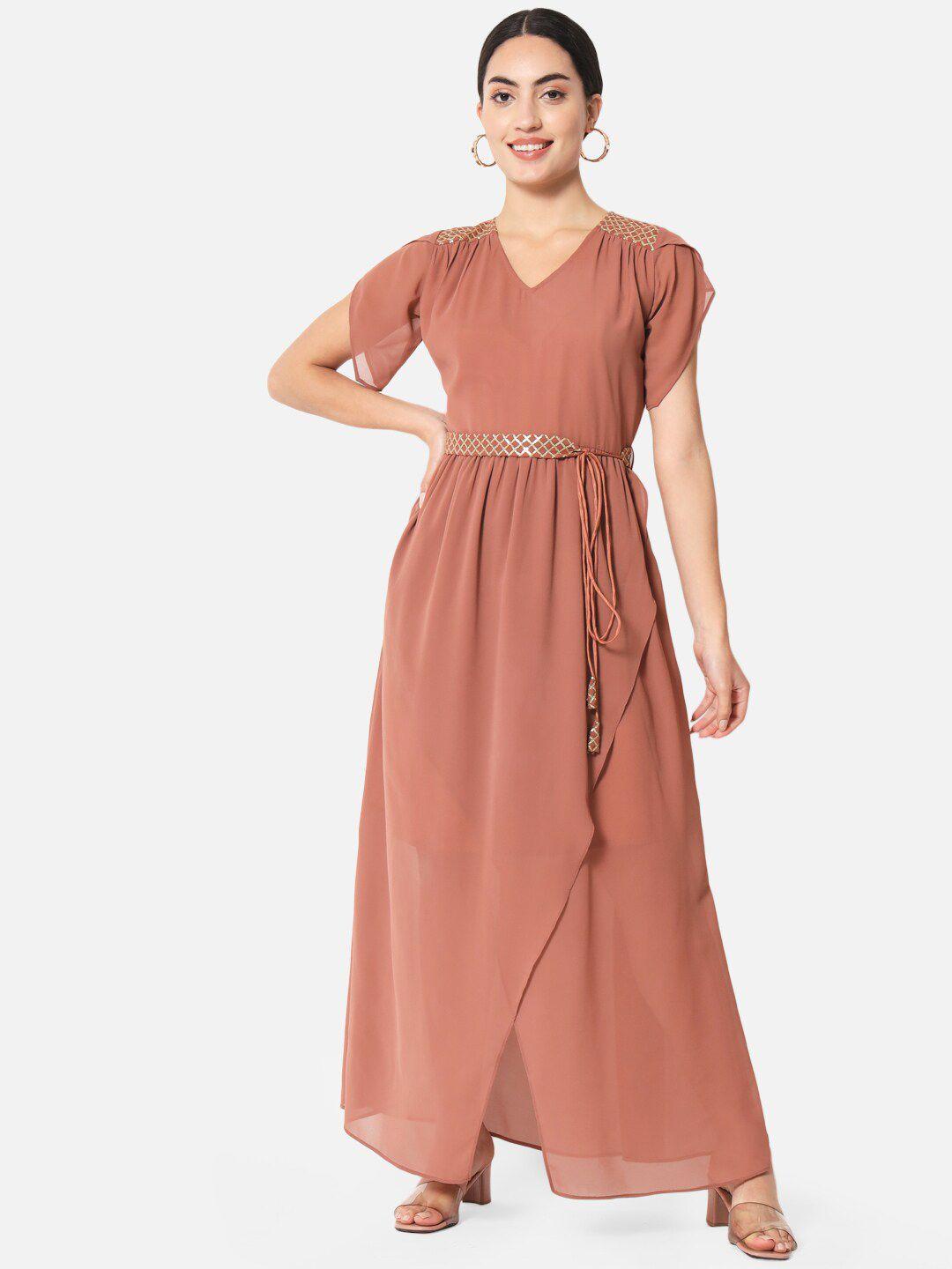 all ways you georgette maxi dress