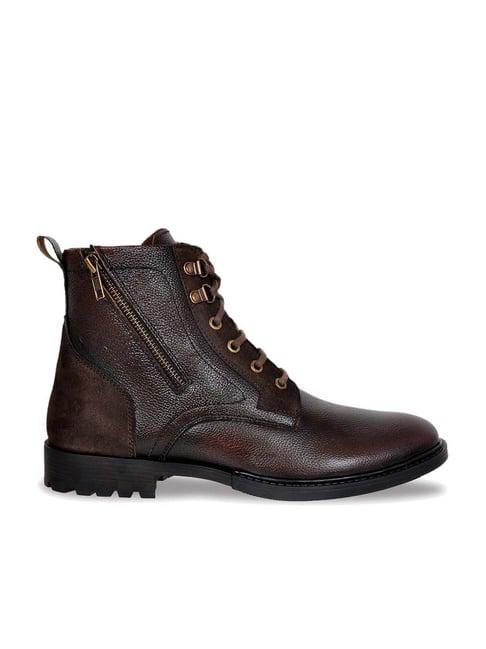 allen cooper men's brown casual boots