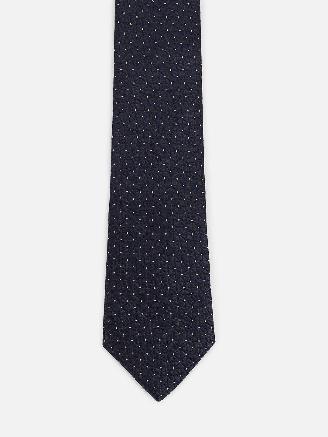 allen solly geometric woven design formalbroad tie