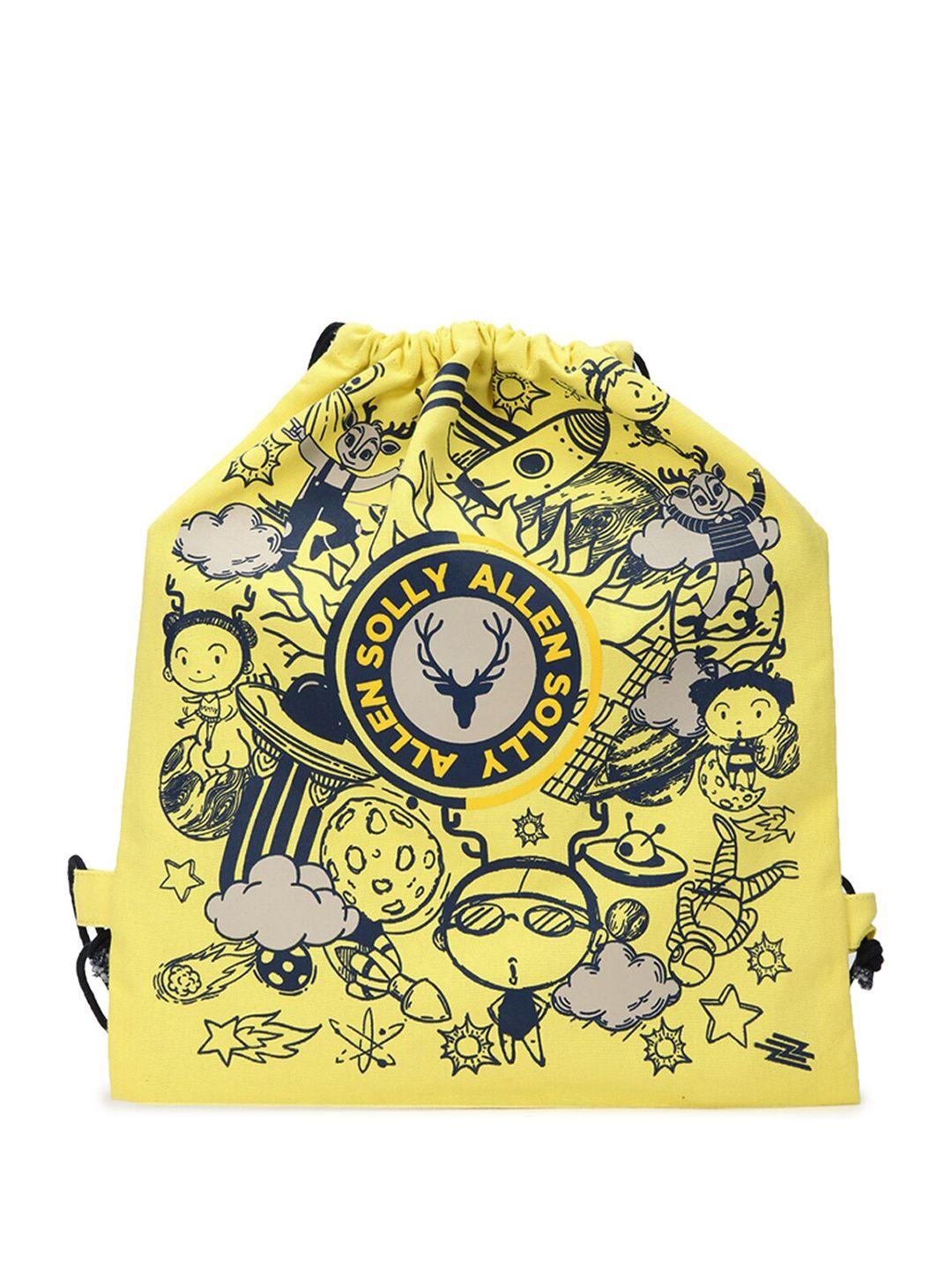 allen solly junior boys graphic printed backpack