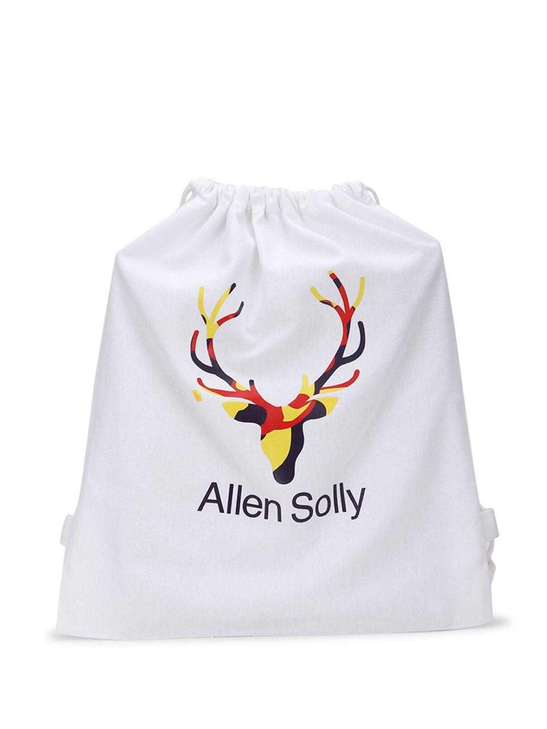 allen solly junior boys graphic printed backpack