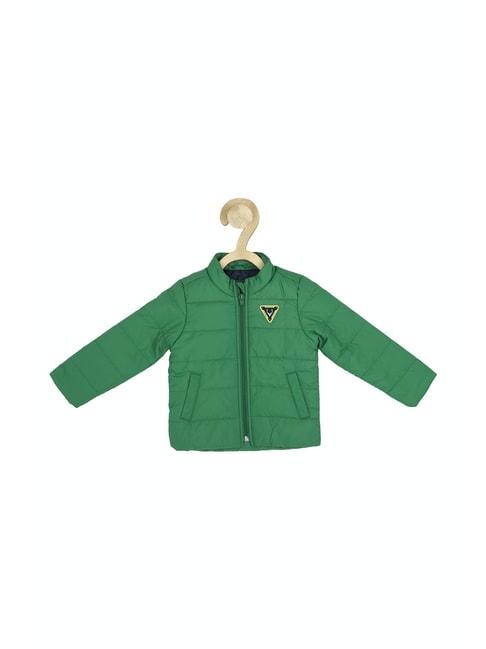 allen solly kids green quilted full sleeves jacket