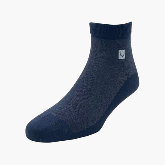 allen solly men colourblocked ankle-length socks