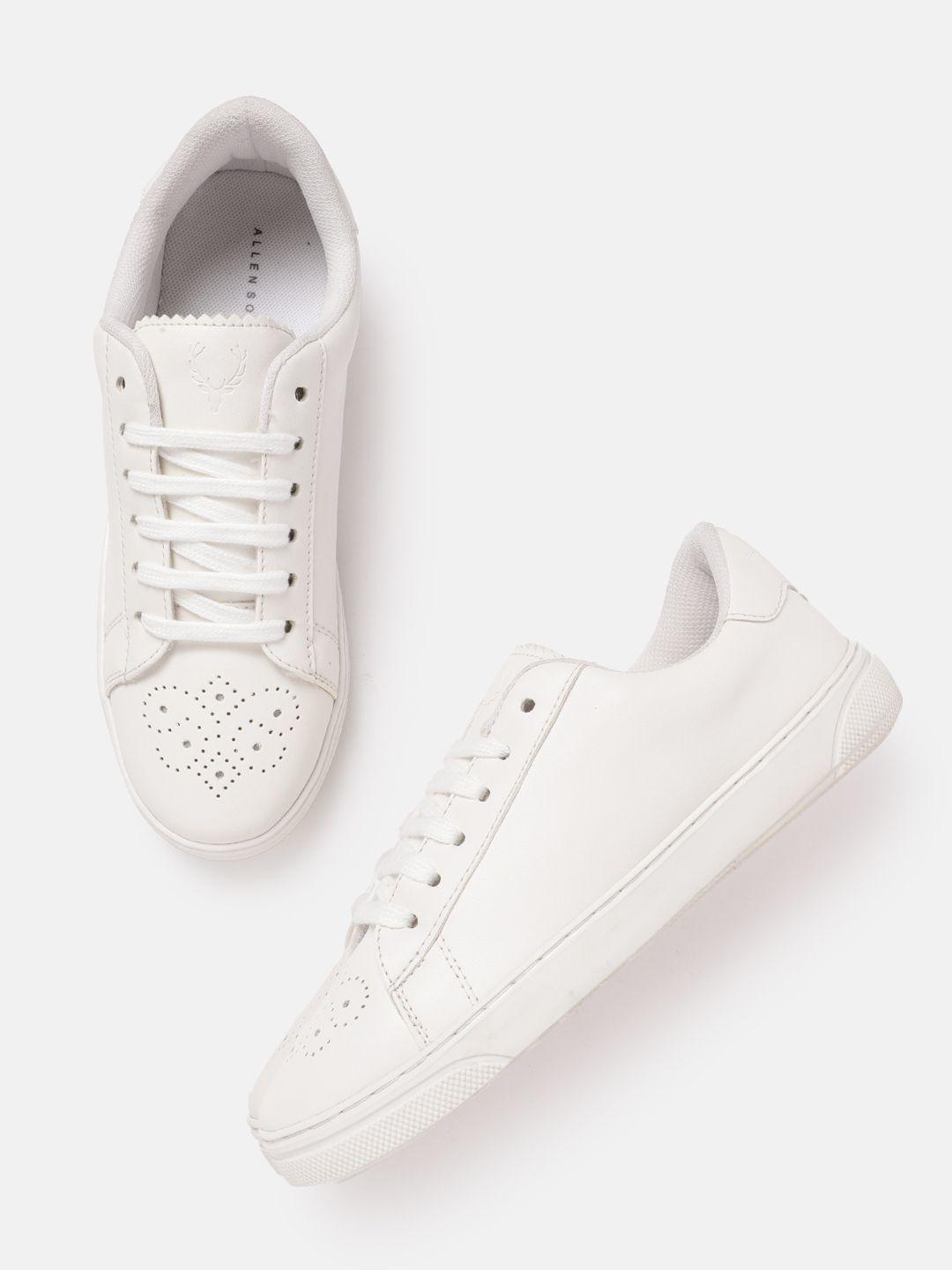 allen solly women perforated sneakers