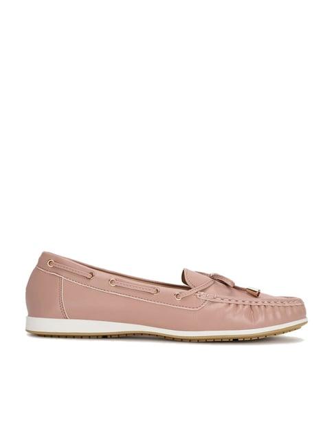 allen solly women's pink boat shoes