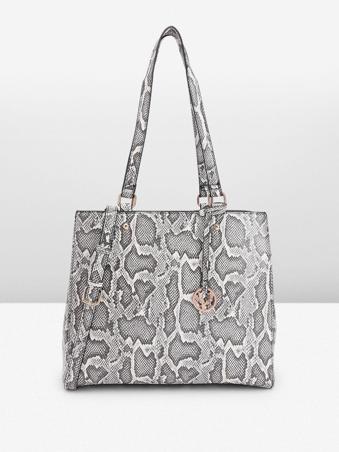 allen solly animal print shoulder bag