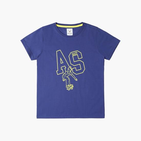 allen solly boys graphic printed t-shirt