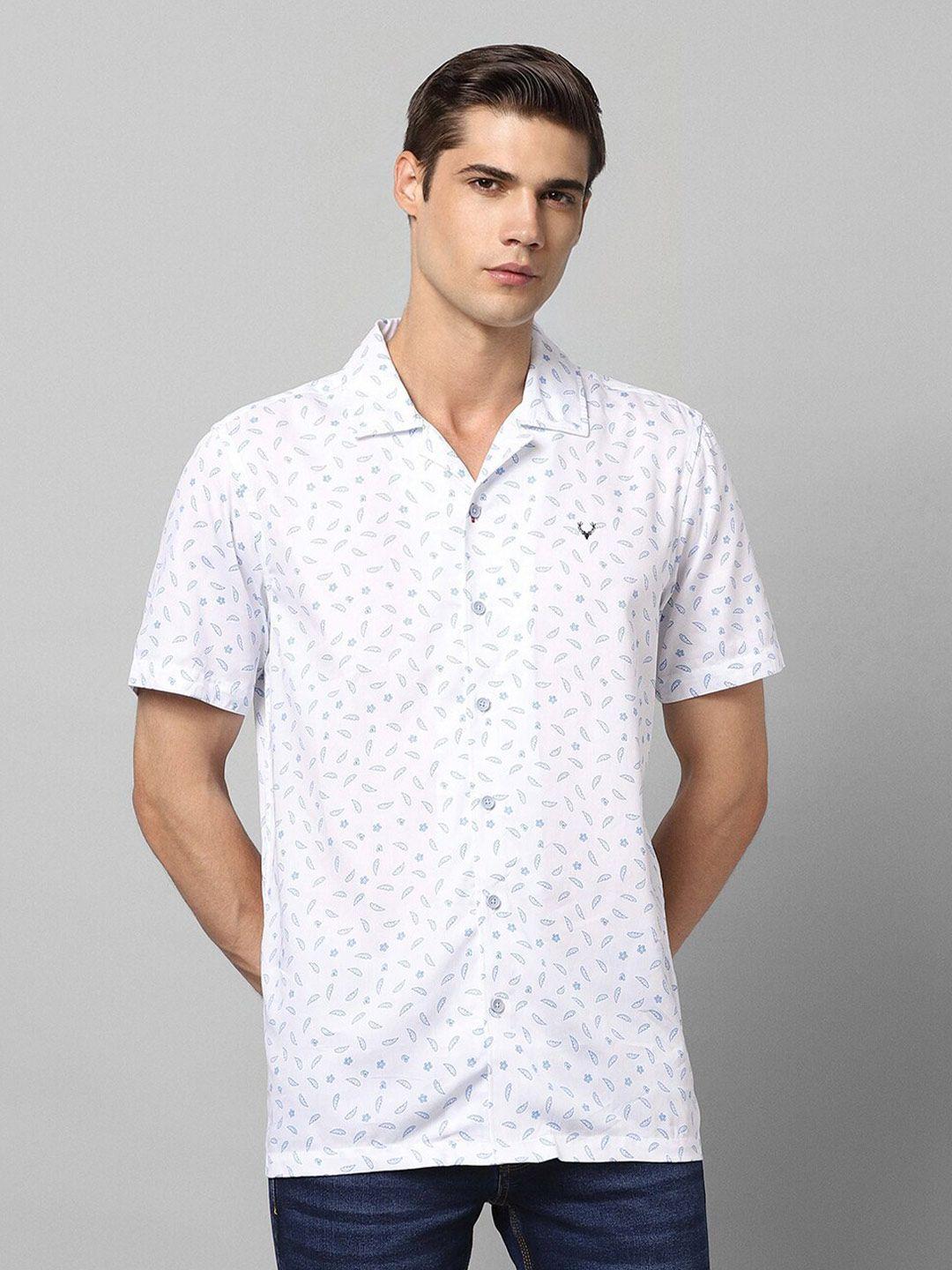 allen solly conversational printed casual shirt