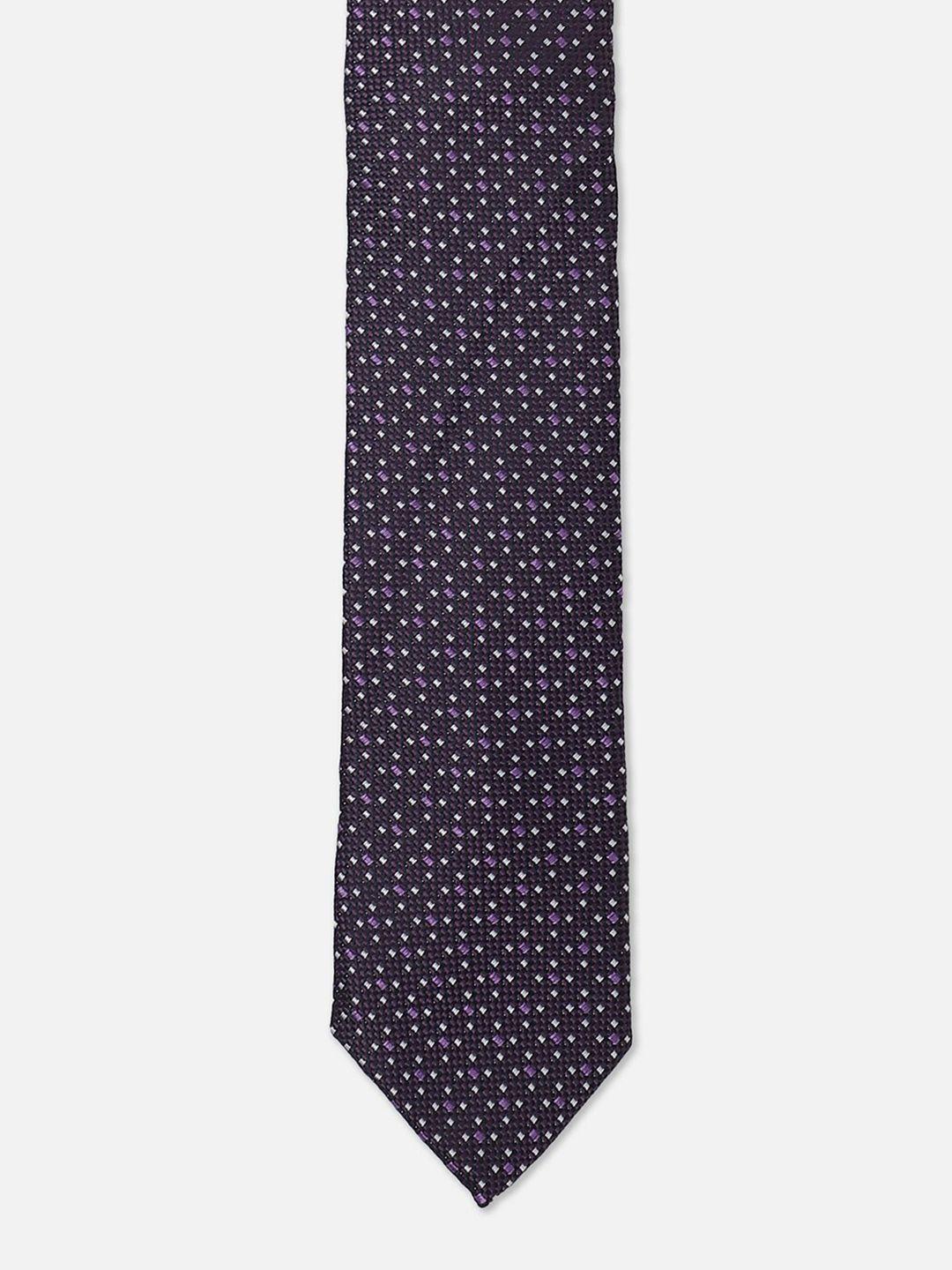 allen solly embroidered formal tie