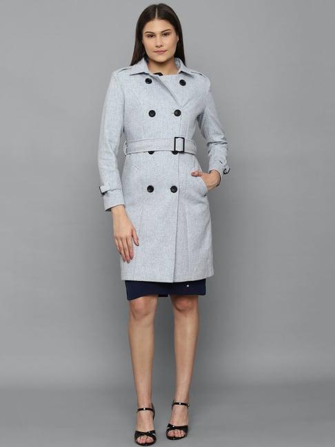 allen solly grey coat