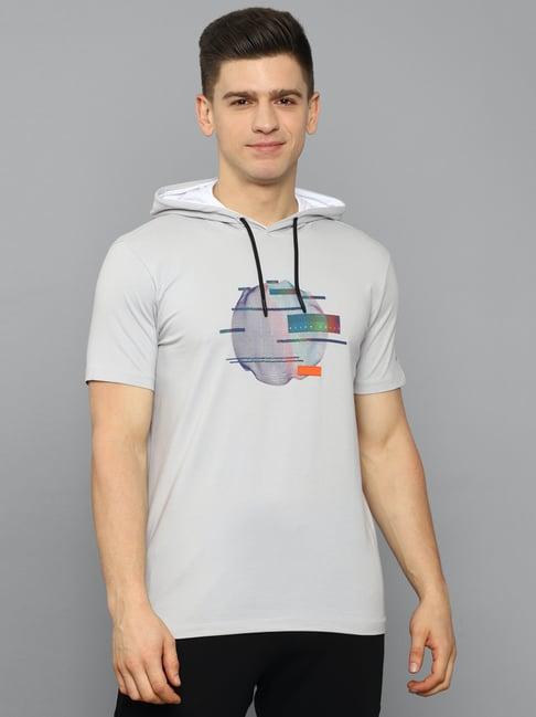 allen solly grey t-shirt