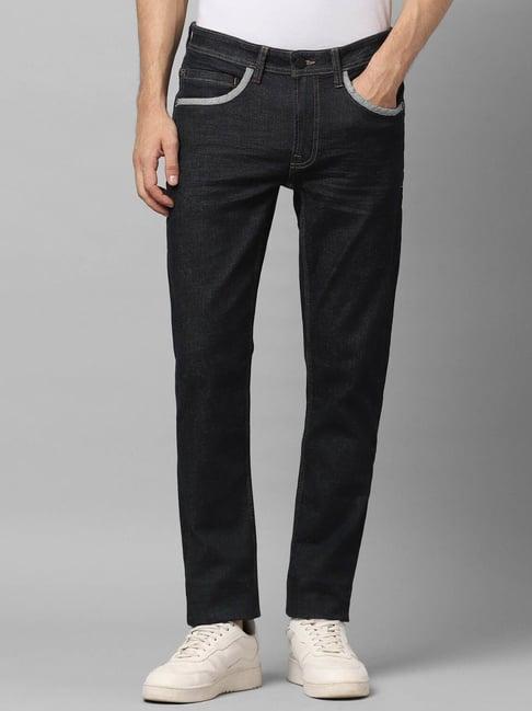 allen solly jeans black skinny fit jeans