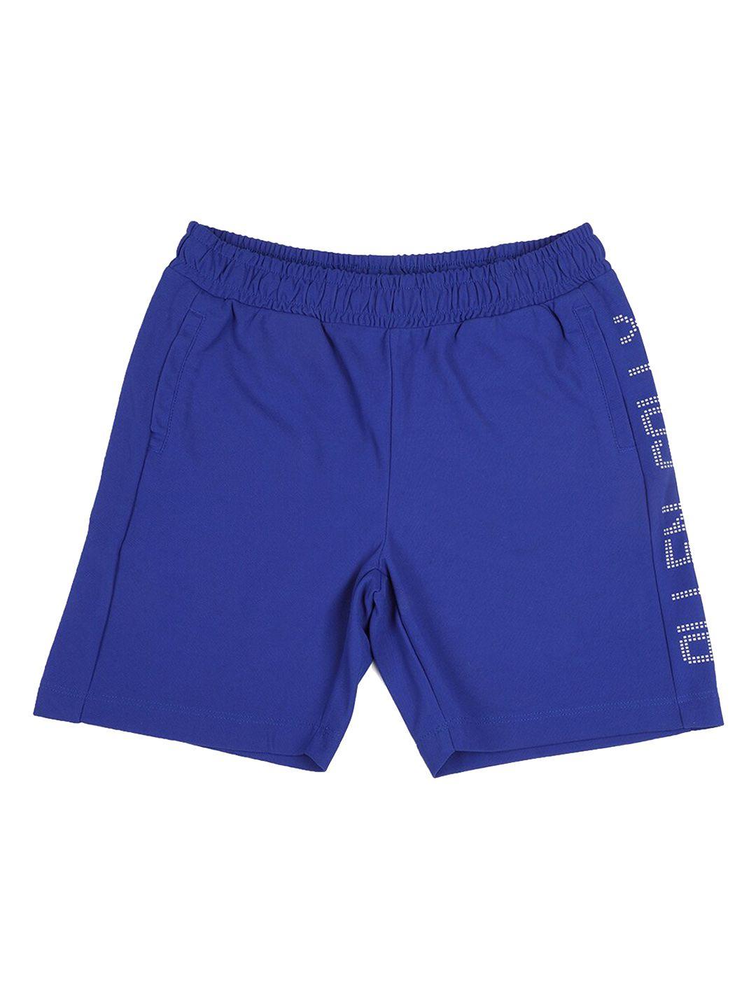 allen solly junior boys blue shorts