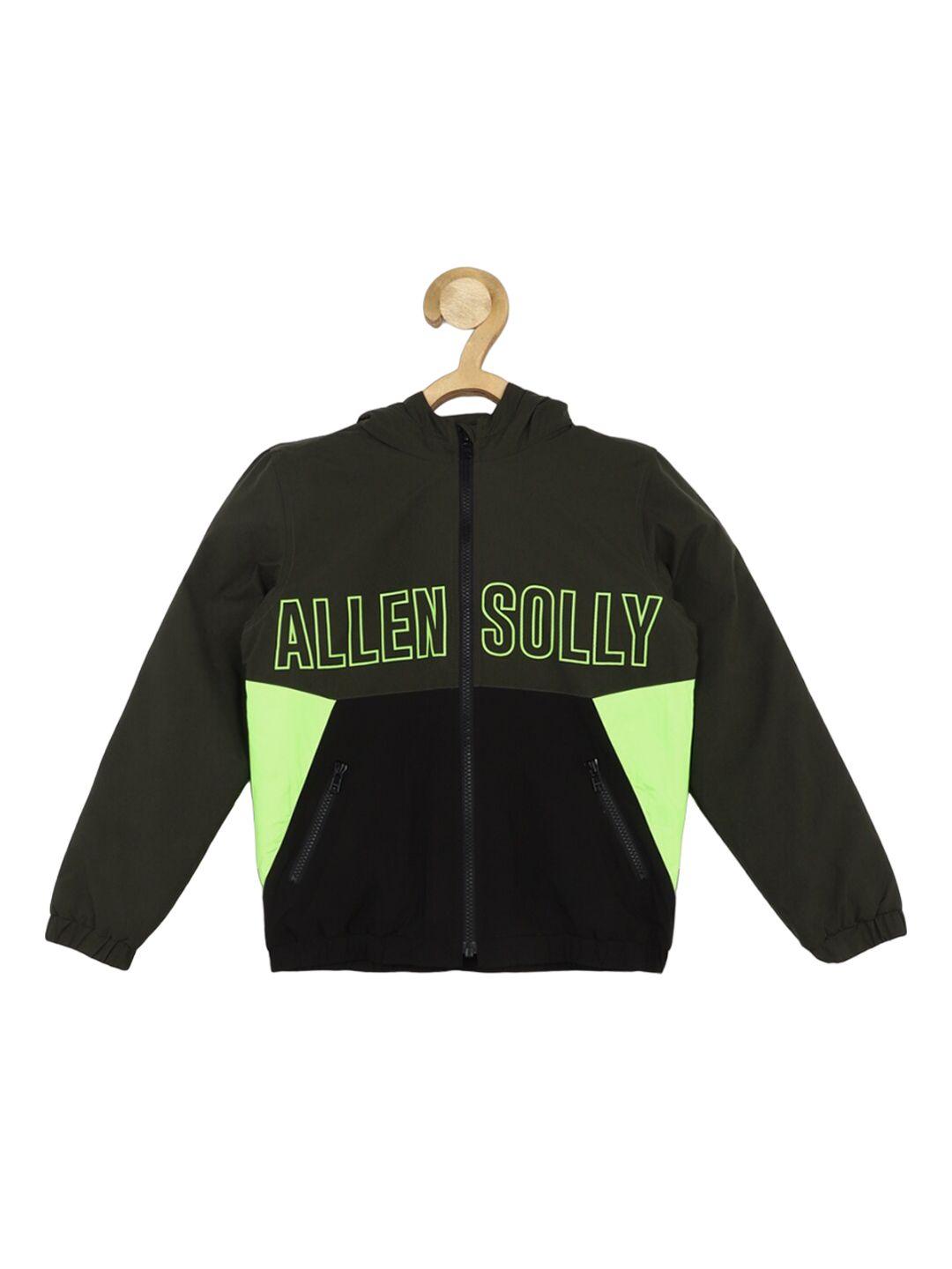 allen solly junior boys hooded tailored jacket