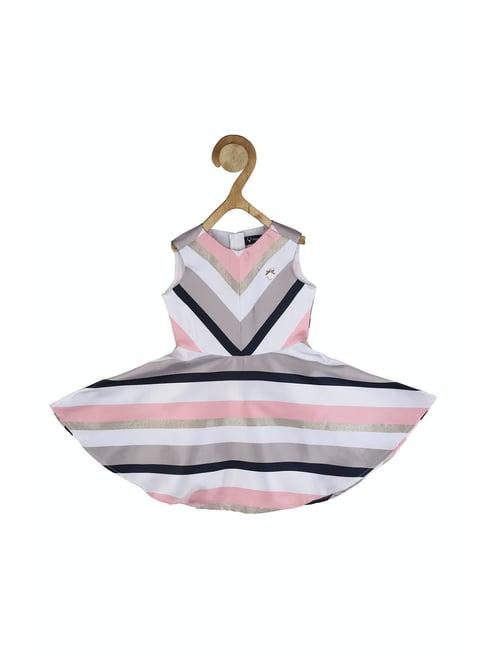 allen solly kids multicolor stripes frock