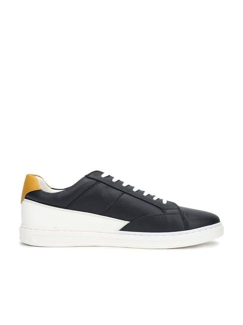 allen solly men's black casual sneakers