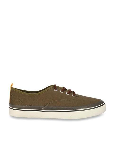 allen solly men's brown casual sneakers