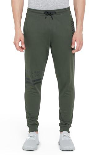 allen solly men's regular track pants (ayljcurgf269514_olive