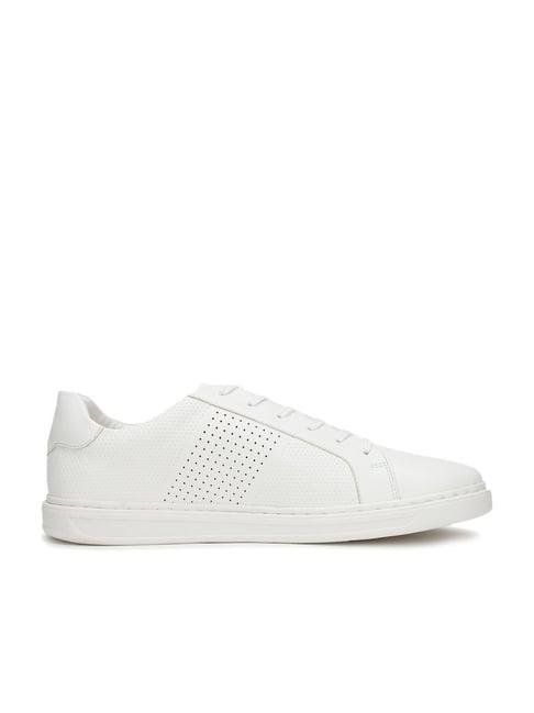 allen solly men's white casual sneakers