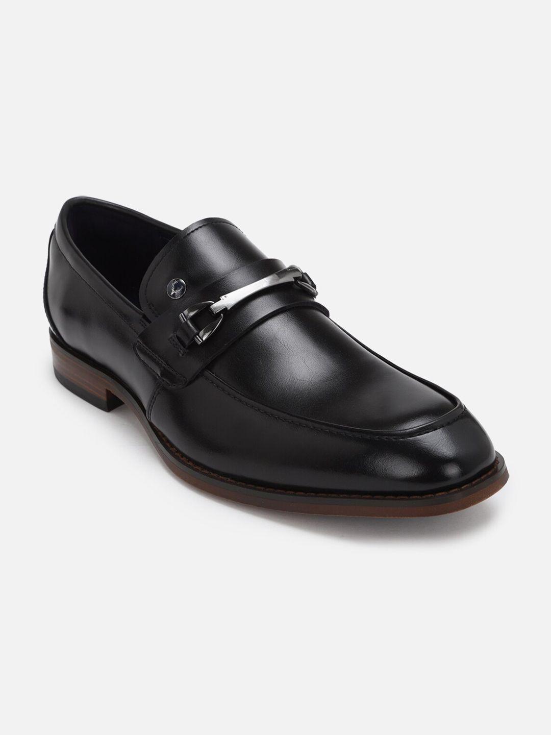allen solly men leather slip-on shoes