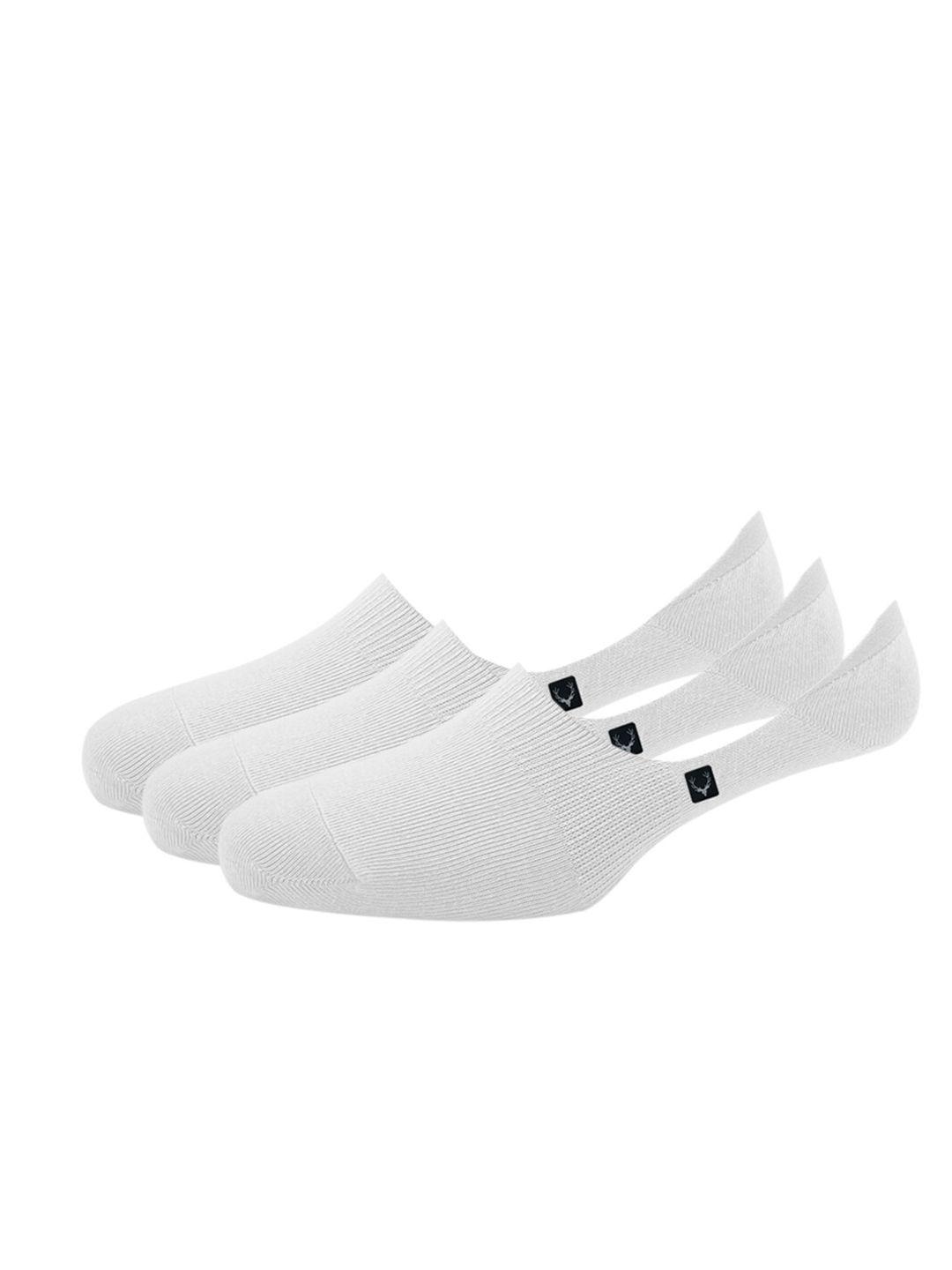 allen solly men pack of 3  shoe liners-length socks